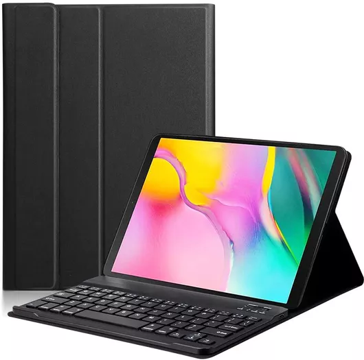 Techsuit Flip Cover με Πληκτρολόγιο Μαύρο Samsung Galaxy Tab A9