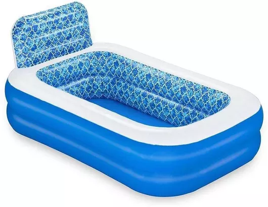 Πισίνα Bestway Φουσκωτή Waterfall Oasis Sprinkler Family 229x152εκ 54451 54451