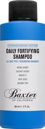 Baxter Of California Daily Fortifying Shampoo Σαμπουάν Αναδόμησης/Θρέψης για Όλους τους Τύπους Μαλλιών 60ml