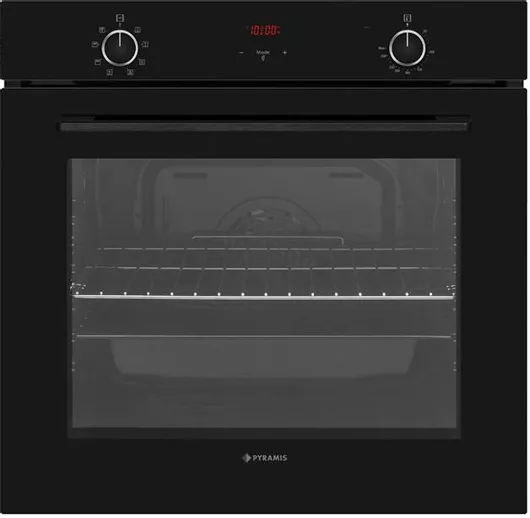 Φούρνος Pyramis άνω Πάγκου 78lt χωρίς Εστίες Π57.5cm Μαύρος