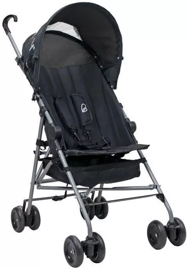 Καρότσι Μωρού Asalvo Enzo Μπαστούνι Black Kατάλληλο από 6 Mηνών 4.9kg