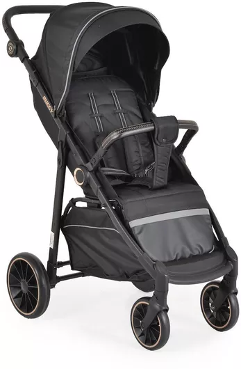 Καρότσι Μωρού Moni Buggy Ρυθμιζόμενο Μαύρο 9.6kg