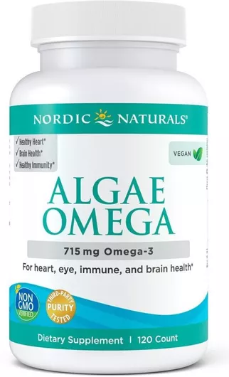 Nordic Naturals Algae Omega 715mg 120 μαλακές κάψουλες