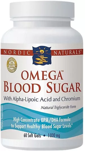 Nordic Naturals Omega Blood Sugar Ιχθυέλαιο 896mg 60 μαλακές κάψουλες