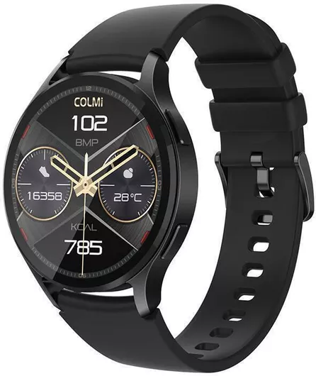 Colmi i28 Ultra Smartwatch με Παλμογράφο Μαύρο