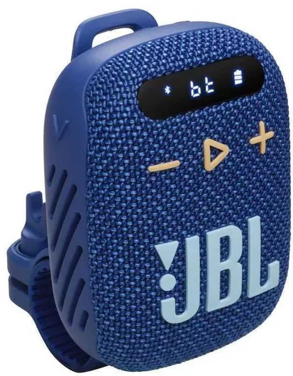 JBL Wind 3 Ηχείο Bluetooth 5W με Ραδιόφωνο & Διάρκεια Μπαταρίας έως 2.5 ώρες Μπλε