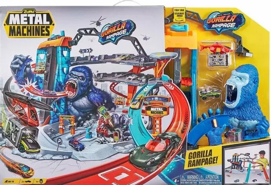 Zuru Metal Machines Playset Series 1 Gorilla Attack Medium