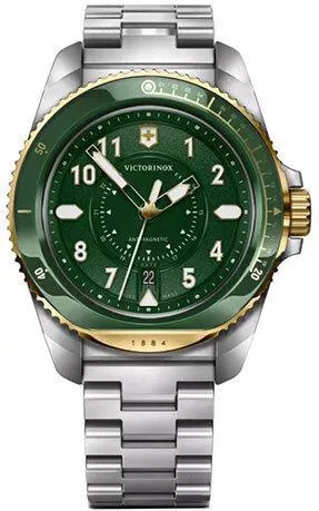 Ανδρικό Ρολόι Victorinox Journey 1884 Μπαταρίας με Ασημί Μεταλλικό Μπρασελέ 