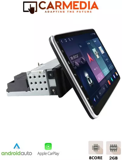 Ηχοσύστημα Αυτοκινήτου Carmedia 1DIN (Bluetooth/USB/WiFi/GPS)