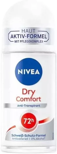 Nivea Dry Comfort Αποσμητικό 72h σε Roll-On 50ml