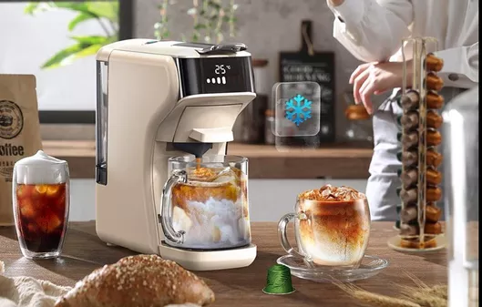 Καφετιέρα Hibrew H1B για Κάψουλες Nespresso Πίεσης 20bar Λευκή