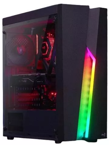 Gaming Desktop Vengeance HellFire-V4 Aerocool Edition Ryzen 5-4500/16GB DDR4/512GB SSD/Radeon RX 6400/No OS