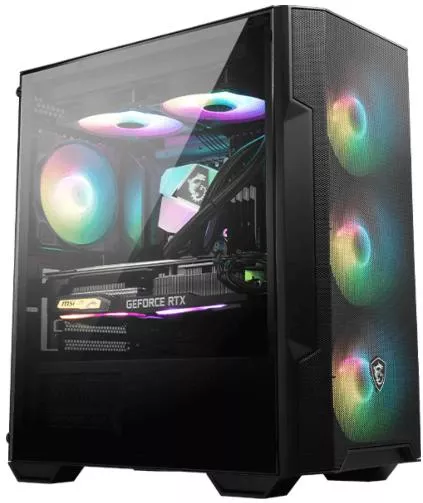 Gaming Desktop Vengeance Arkham-U8 MSI Edition PC Ryzen 5-8400F/32GB DDR5/1TB SSD/Radeon RX 7600 XT/No OS