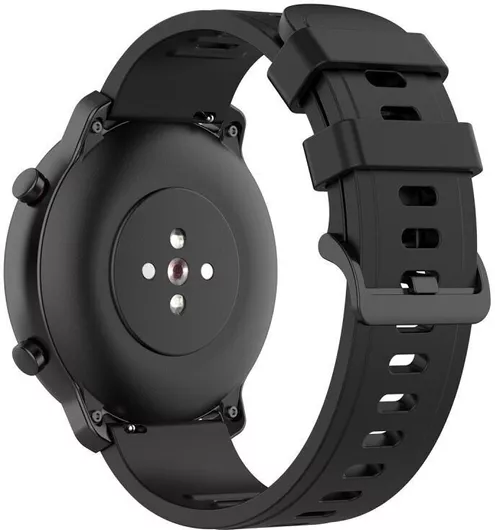 Λουράκι Ρολόγια Σιλικόνης Μαύρο 