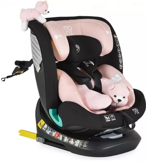 Καθισματάκι Αυτοκινήτου Moni Serengeti i-Size 0-36 kg με Isofix Gently Pink