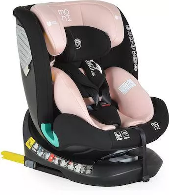 Καθισματάκι Αυτοκινήτου Moni Serengeti i-Size 0-36 kg με Isofix Gently Pink