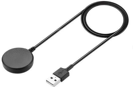 Wireless Φορτιστής για Samsung Galaxy Watch 3-4, Gear S2-S3-S4, Active Μαύρος
