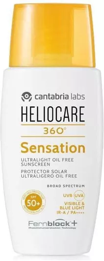 Αντηλιακό Προσώπου Heliocare 360º Sensation Κρέμα SPF50+ 50ml
