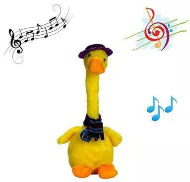 Λούτρινο Oem Η Πάπια Επαναλαμβάνει Ότι Λες Χορεύει Μιλάει