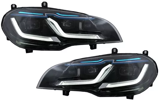 Μπροστινά Φανάρια Αυτοκινήτου Sonar Angel Eyes LED για BMW X5 07-14 Σετ 2τμχ