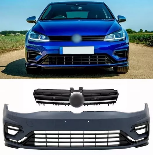 Προφυλακτήρας Αυτοκινήτου Carner για VW Golf VII (7.5) 17-20 Facelift R-Look με Μάσκα