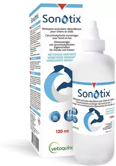 Καθαριστικό Αυτιών Sonotix για Σκύλους 120ml