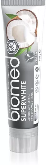 Οδοντόκρεμα Splat Biomed Superwhite Χωρίς Φθόριο για Λεύκανση Coconut 100gr