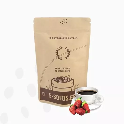 Καφές Φίλτρου Sofos Φράουλα με Άρωμα Strawberry 126gr