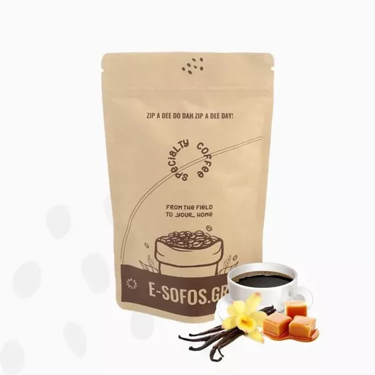 Καφές Φίλτρου Sofos με Άρωμα Vanilla & Caramel 126gr