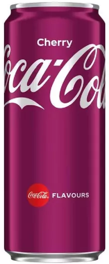 Coca Cola Cherry με Ανθρακικό Κουτί 330ml