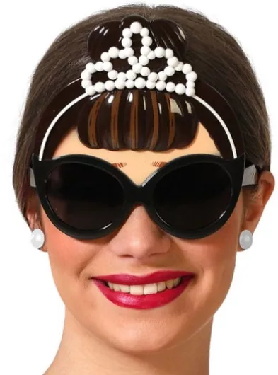 Αποκριάτικο Αξεσουάρ Γυαλια Μαύρο