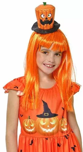 Αποκριάτικο Αξεσουάρ Καπέλο / Στέκα Rubies Παιδικά Κολοκύθα Πορτοκαλί