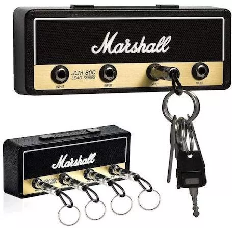 Κλειδοθήκη Τοίχου Ενισχυτής Marshall 4 Θέσεων 19.6x7x3.8cm