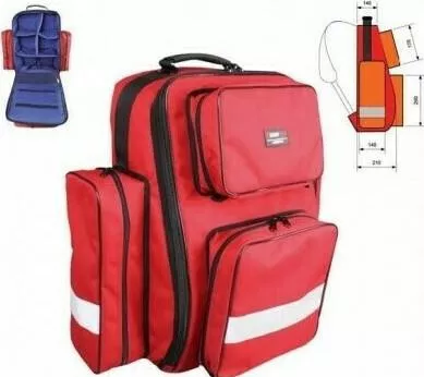 Ιατρική Τσάντα Moretti Α' Βοηθειών Κόκκινο