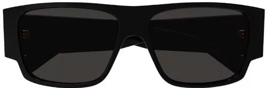 Αντρικά Γυαλιά Ηλίου Bottega Veneta με Κοκκάλινο Σκελετό Μαύρο