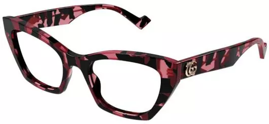 Γυναικείος Σκελετός Γυαλιών Οράσεως Gucci Gg1334O 003 52 Κοκάλινος Πολύχρωμο