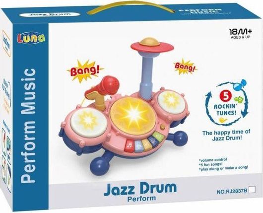 Ντραμς Luna Toys για 18+ Μηνών