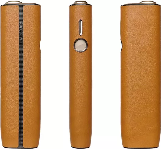 Θήκη PU Leather + PC για IQOS ILUMA ONE Καφέ