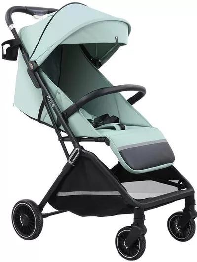 Καρότσι Μωρού Bebe Stars City Kατάλληλο για Nεογέννητο Fresh Mint 6.3kg
