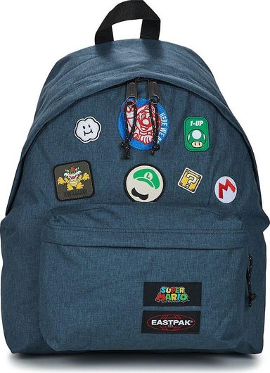 Σχολική Τσάντα Πλάτης Γυμνασίου / Λυκείου Eastpak Super Mario Μπλε