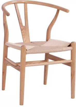 Πολυθρόνα Τραπεζαρίας HomeMarkt Brave HM8695.11 Ξύλινη 56x53x75cm Μπεζ