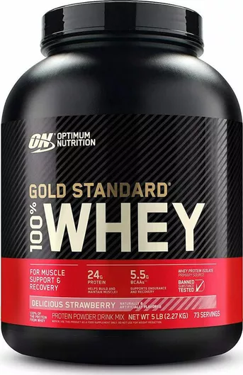 Πρωτεΐνη Optimum Nutrition Gold Standard Whey Strawberry 2.27kg