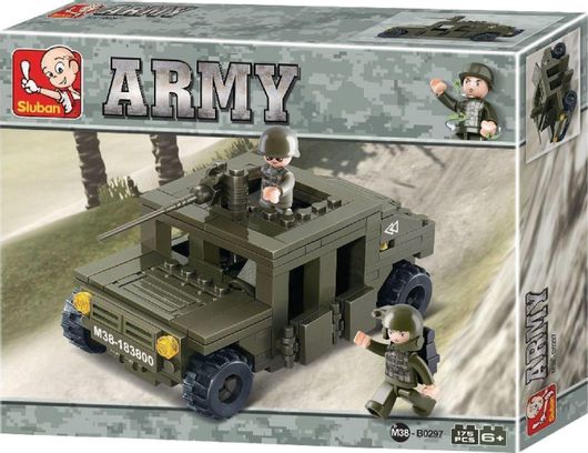 Τουβλάκια Sluban Armoured Car για 6+ Ετών 175τμχ