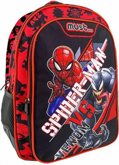Σχολική Τσάντα Δημοτικού Πλάτης Must Spiderman Πολύχρωμο