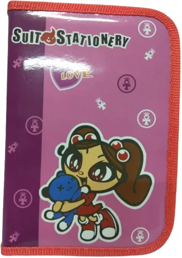 Σχολική Κασετίνα Justnote 060104 Γεμάτη Suit Stationery Ροζ