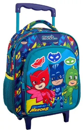 Σχολική Τσάντα Νηπίου Διακάκης PJ Masks Calling All Heroes Μπλε