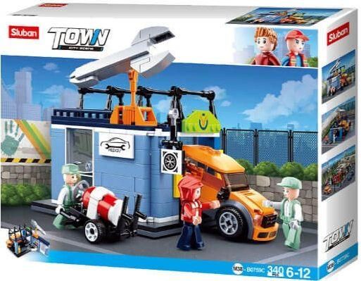 Τουβλάκια Sluban Car Garage για 6+ Ετών 340τμχ