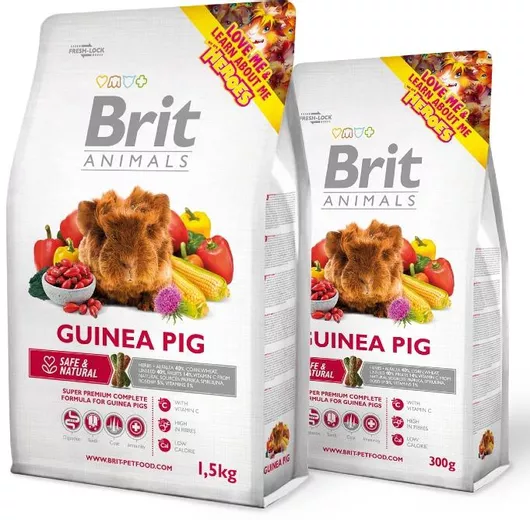 Τροφή για Ινδικό Χοιρίδιο Brit Guinea Pig Complete 1.5kg