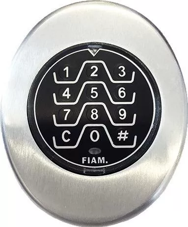 Πληκτρολόγιο Συναγερμού ISEO Fiam X1R Keypad ασημί