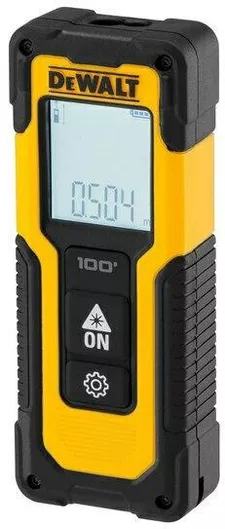 Μέτρο Laser Dewalt DWHT77100 με Δυνατότητα Μέτρησης έως 30m